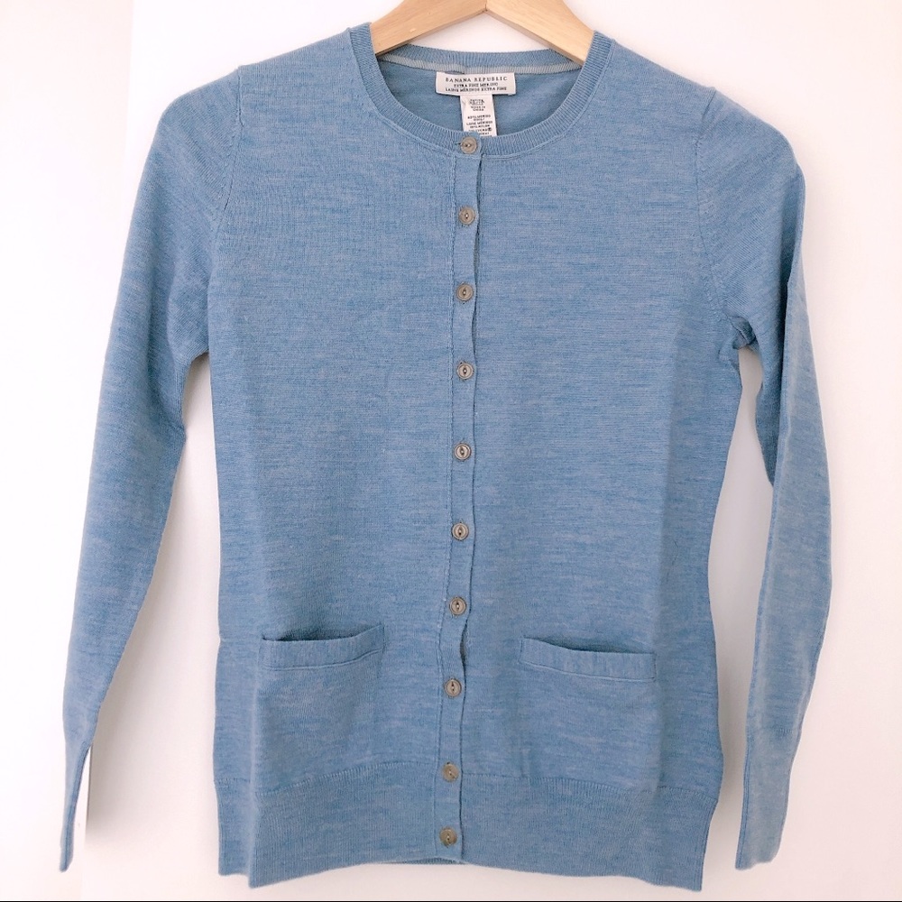Banana Republic Merino Wool Cardigan